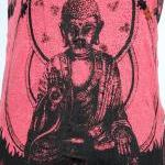 Buddha T-shirt Crinkle Cotton Yoga Outfit Hindu..