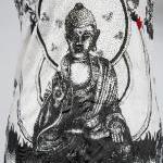 Buddha Tank Top Yoga Singlet White Hindu God..