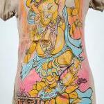 Ganesha T-shirt Size S Only Hindu God Om Hamsa..